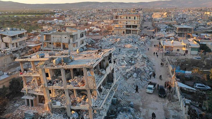 Suriye’de depremdeki can kaybı bin 347’ye ulaştı