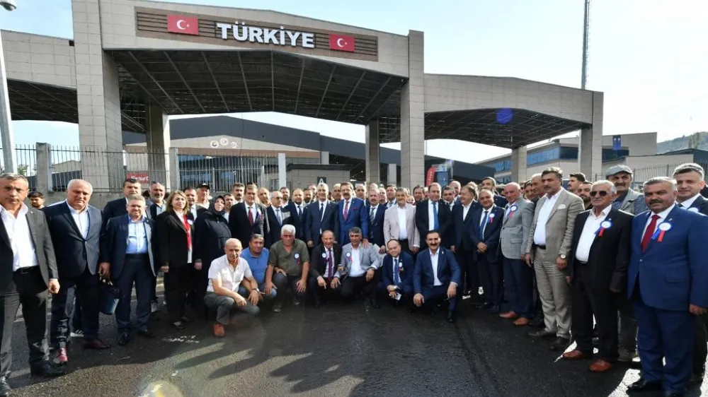 Serteser, Türkgözü Gümrük Kapısı Açılış Törenine Katıldı